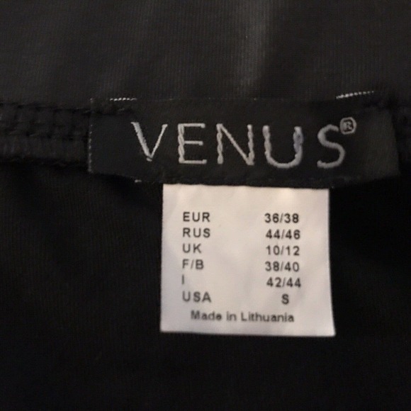 Venus Sexy BiLevel Midi Pencil Skirt SzS Two Tone Green/Black Elastic Waist Used - Picture 3 of 10